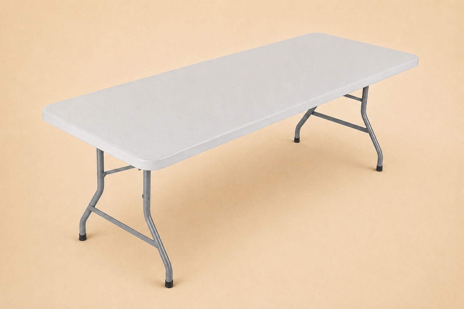 Six-foot rectangular banquet table rental in Turlock, California